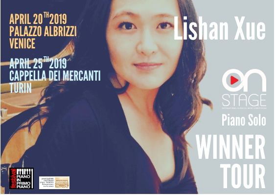 Lishan Xue's Italy Tour poster