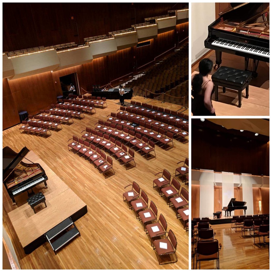 Lishan Xue's Krannert Dubut Recital pictures